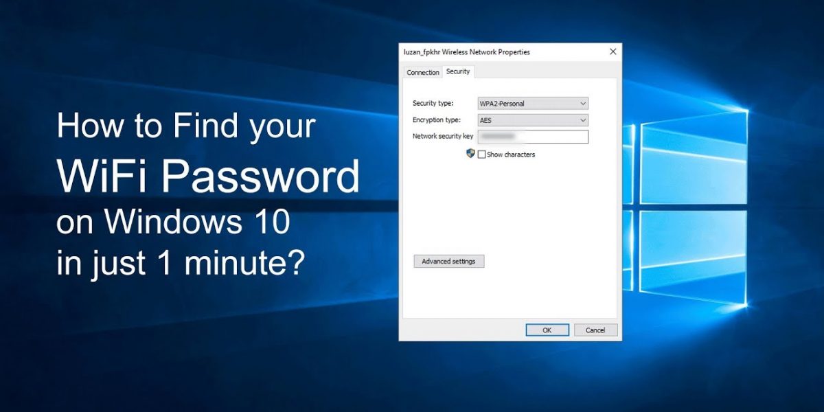 How To Find Your Wireless Network Password Windows Help