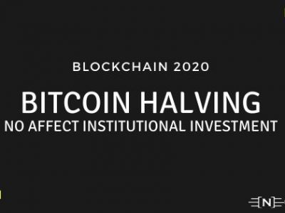 Bitcoin halving will not make affect Institutional investment in 2020