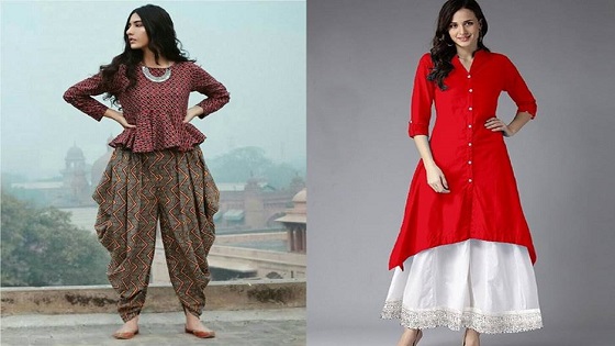 9 Different Types of Bottom Wear to Style With Kurtis  CashKarocom