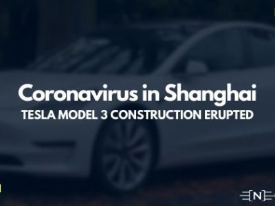 Due to the outburst of Coronavirus in Shanghai, Tesla Model 3 construction erupted.