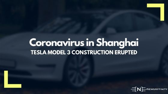 Due to the outburst of Coronavirus in Shanghai, Tesla Model 3 construction erupted.