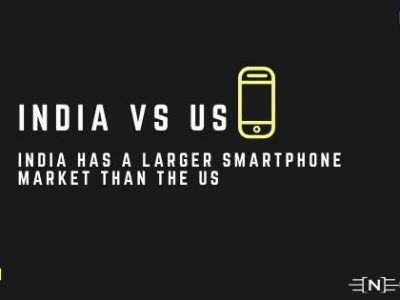 India has a larger smartphone market than the US