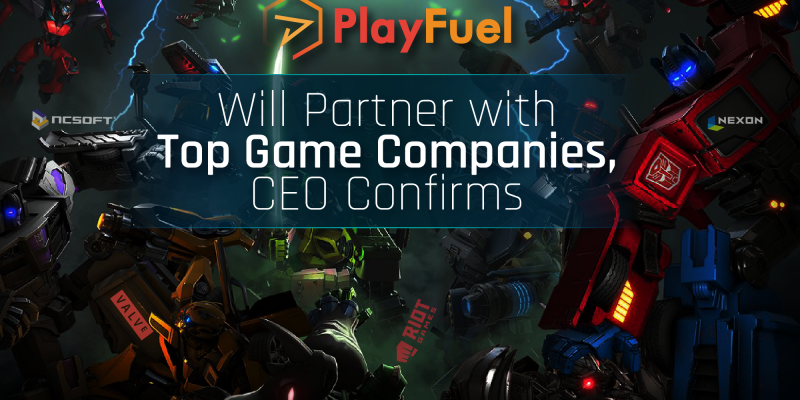 PlayFuel Will Partner with Top Game Companies, CEO Confirms