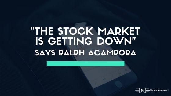 Ralph Acampora, the godfather of technical analysis, says, the stock market is getting down