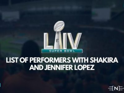 Super Bowl 2020 halftime show line-up Complete list of performers with Shakira and Jennifer Lopez.