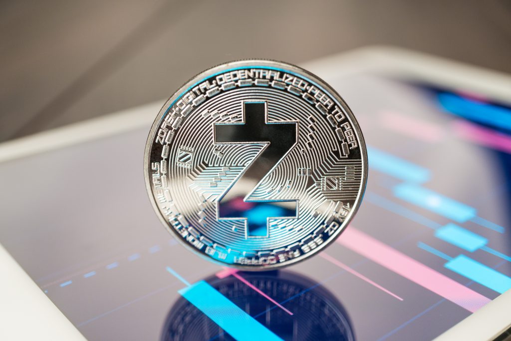 zcash cryptocurrency on the tablet