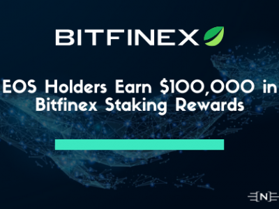 EOS Holders Earn $100,000 in Bitfinex Staking Rewards