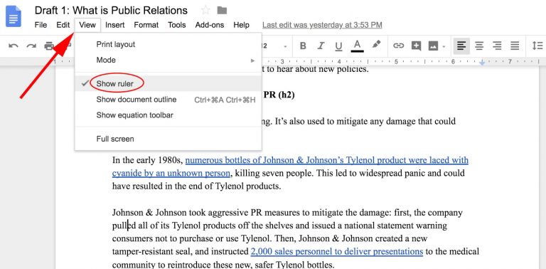 how to change text direction in google doc