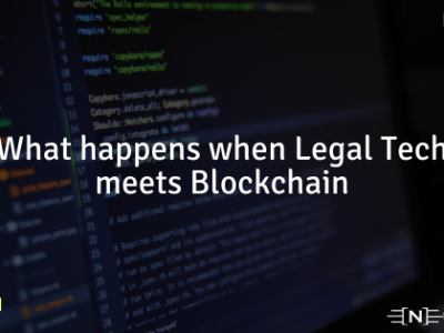 What happens when Legal Tech meets Blockchain