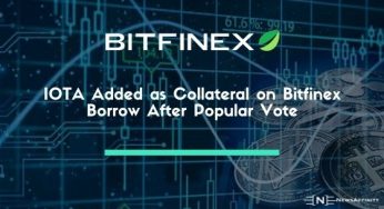 IOTA Added as Collateral on Bitfinex Borrow After Popular Vote