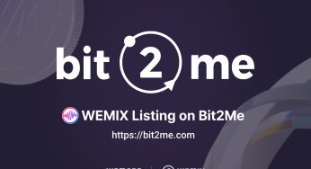 WEMIX expands global reach with its first Europe listing on Bit2Me, Spain’s largest virtual asset exchange