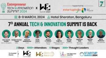 The biggest Tech & Innovation Summit x W3 Summit of 2024 is HERE | 8-9 March, Bengaluru, India