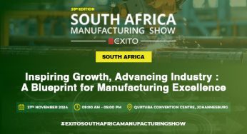 Embracing the Future of Manufacturing with the 26th Edition of the South Africa Manufacturing Show.