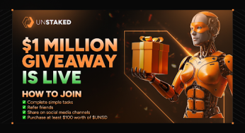 Unstaked Dominates 2025 Crypto Buzz With $1M Giveaway, As Pi Struggles and Solana Climbs