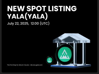 YALA Is Now Live on Gate.io
