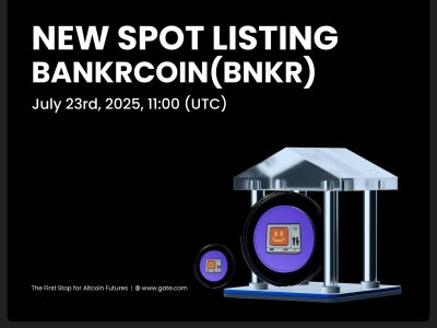 BankrCoin ($BNKR) Lists on Gate