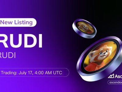 RUDI Token Launches on AscendEX
