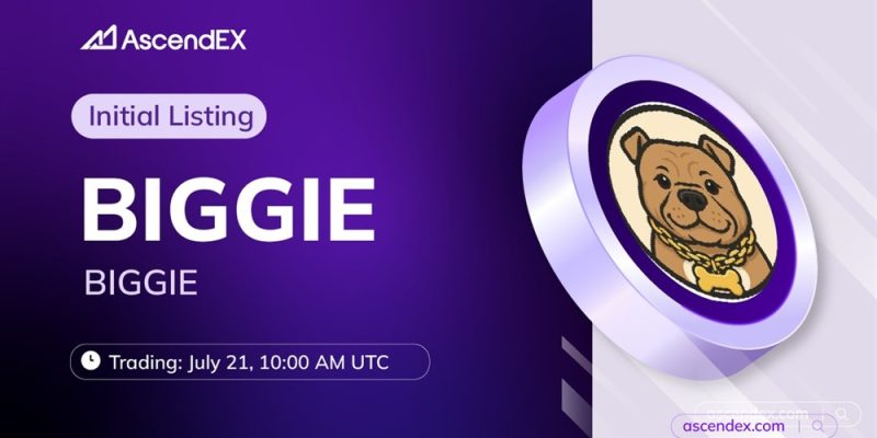 BIGGIE Token Goes Live on AscendEX