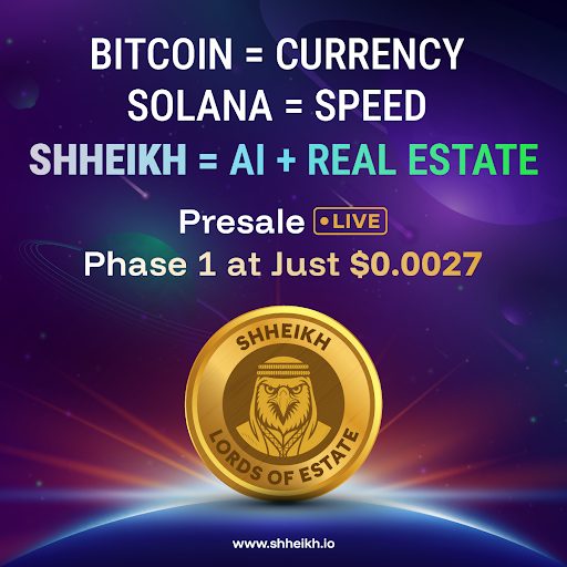 SHHEIKH Token Soars 60% in two weeks: Over $2.8M raised. The Next BTC or SOL in the Making?
