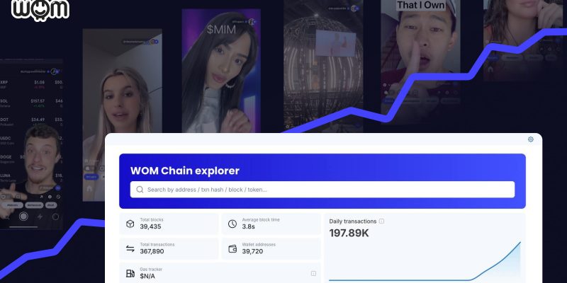 WOM Protocol Launches Testnet of EVM Layer 1 Blockchain to Power the Next Era of SocialFi