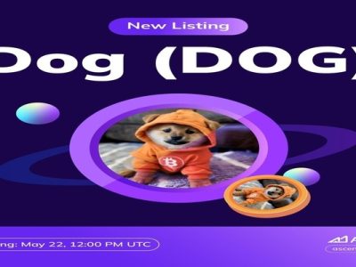 It’s Just a Dog ($DOG) Lists on AscendEX