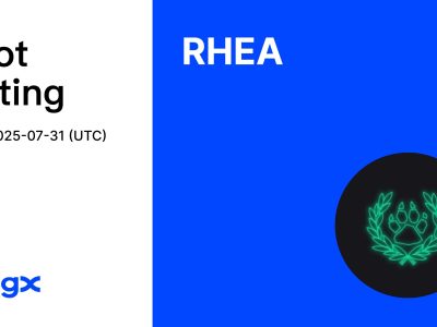 RHEA Finance Now Listed on BingX