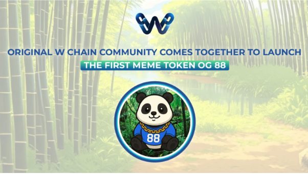 Original W Chain Community comes together to Launch the first Meme Token OG 88 on W Swap