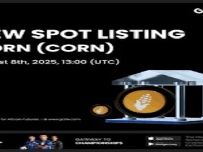 Gate to List Corn (CORN) for Spot Trading