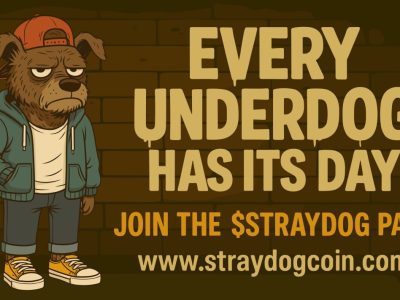 $STRAYDOG: From Scraps to Steaks… And Now Giving Back to the Pack