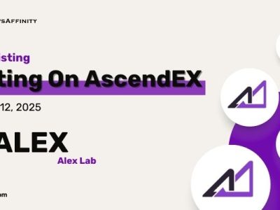 Alex Lab (ALEX) Lands on AscendEX