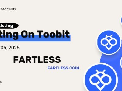 Listing of FARTLESS COIN (FARTLESS) on Toobit DEX+