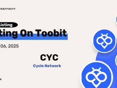 Cycle Network (CYC) Goes Live on Toobit Spot