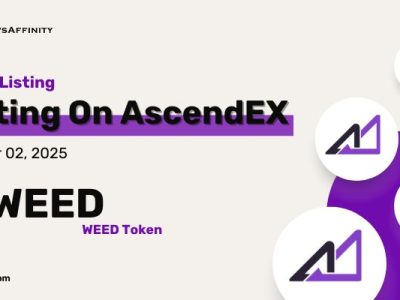 AscendEX Lists WEED Token