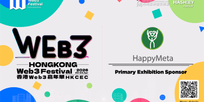 Happymeta Announced as Primary Exhibition Sponsor for Hong Kong Web3 Festival 2026