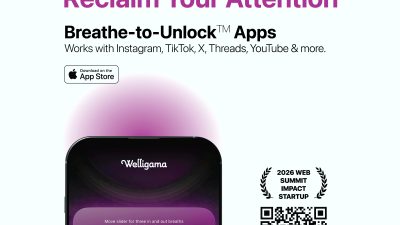 Welligama: Breathe to Unlock™ Launches to elp Interrupt Compulsive Social Media Use and Doomscrolling