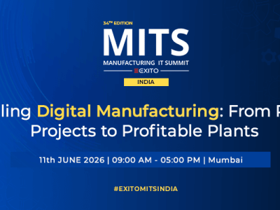 India's Manufacturing Technology Elite to Convene at the 34th Global Manufacturing IT Summit Mumbai 2026
